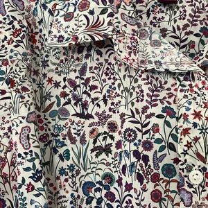 Beautiful J. Crew button down in cotton Liberty fabric. Excellent condition.